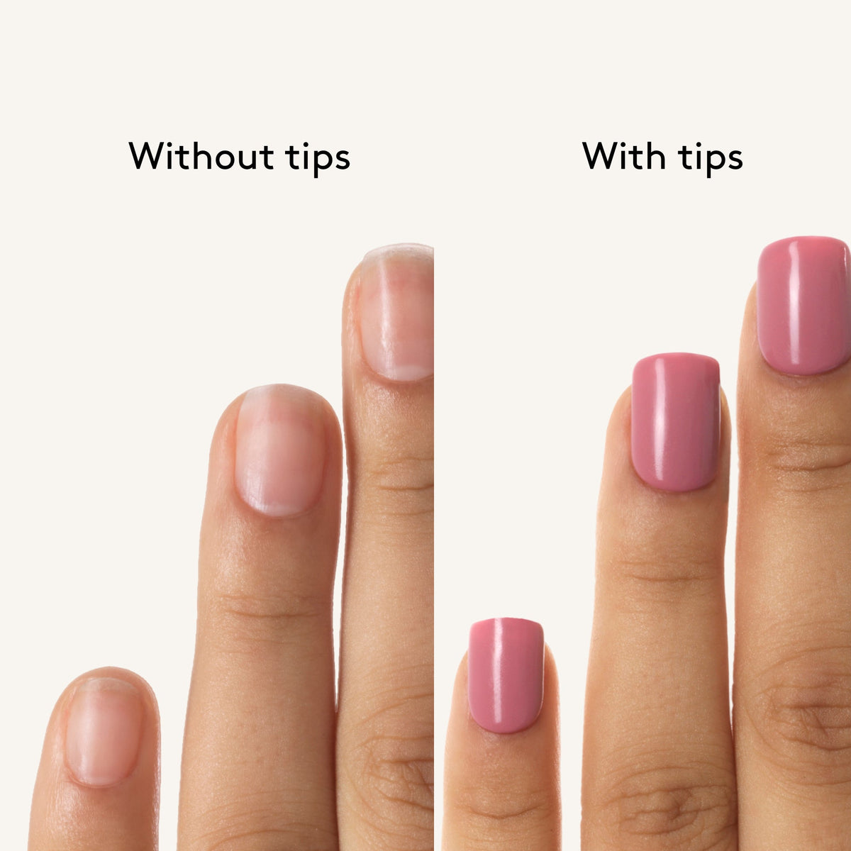 Mylee Fix 'N' Flash Tips - Extra Short Square