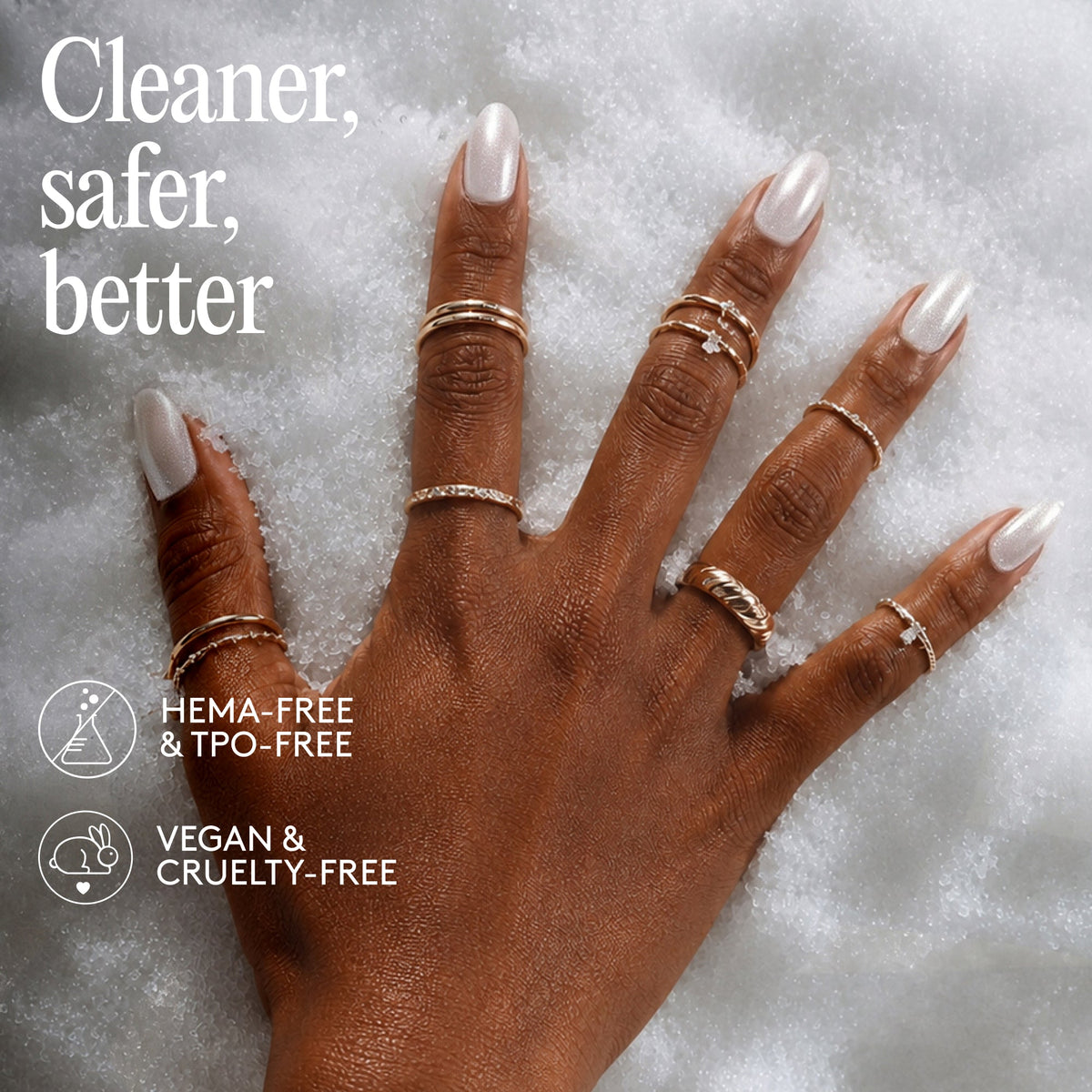Mylee 5-in-1 Builder Gel Polish - Snow Globe