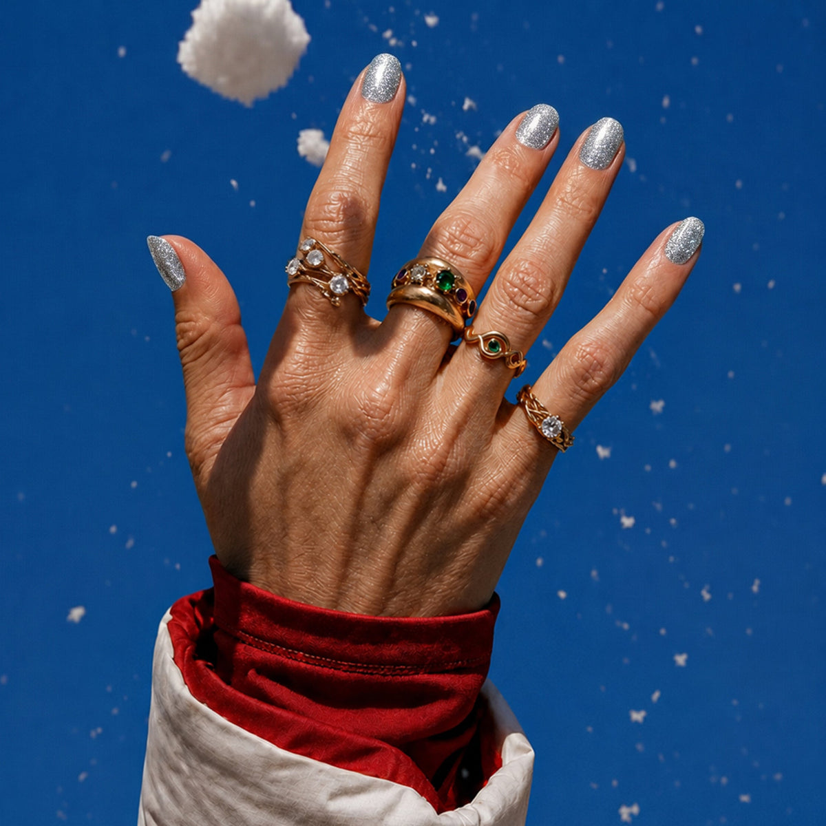 Mylee Gel Polish Trio with Mixing Palette and Ombre Brush - Sleigh Girl