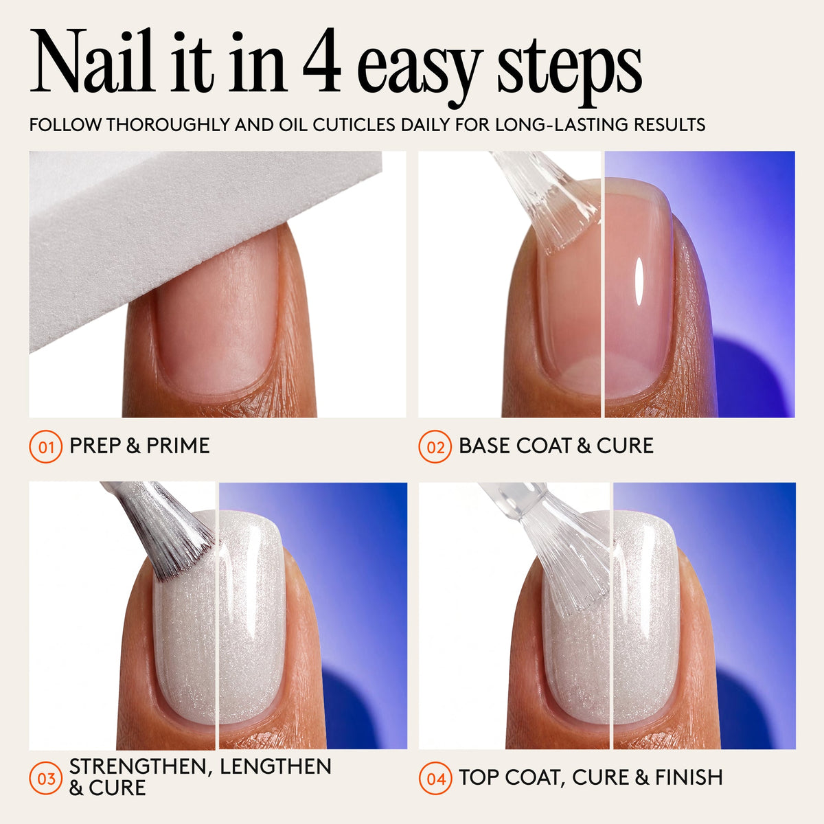 Mylee 5-in-1 Builder Gel Polish - Snow Globe