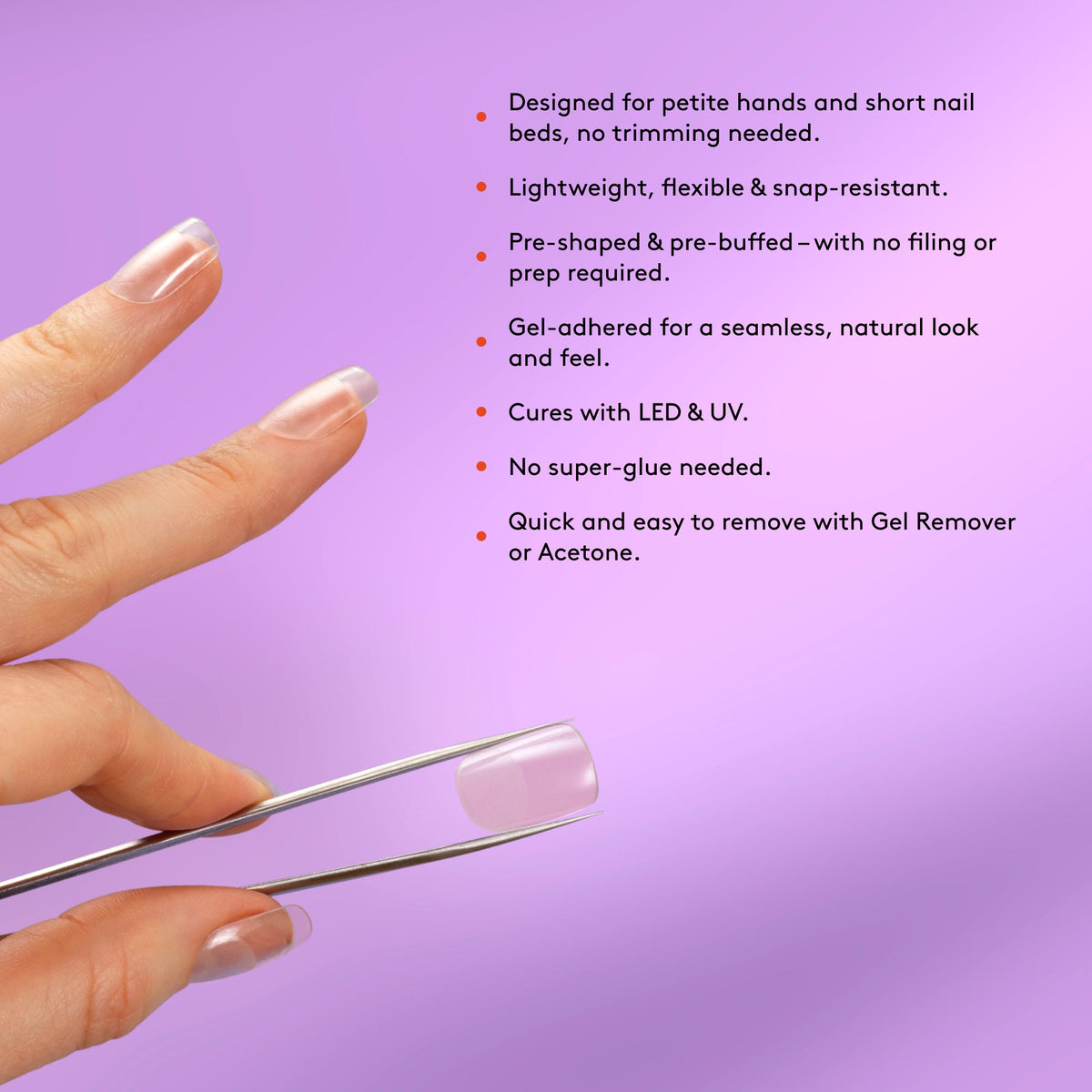 Mylee Fix 'N' Flash Tips - Extra Short Square