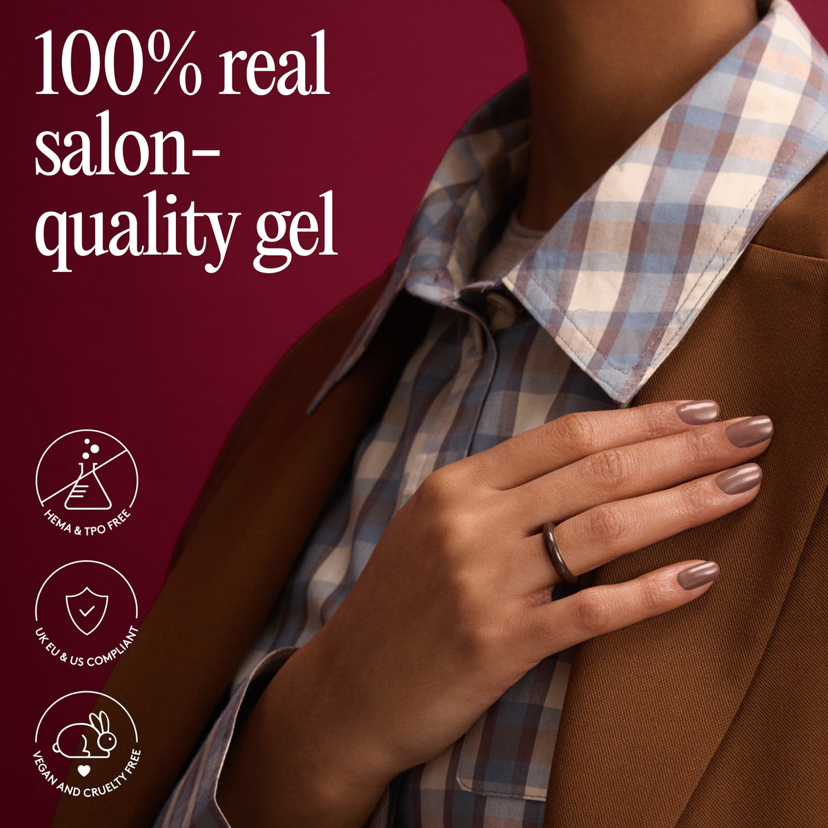 Vernis gel autocollants Mylee - Taupe Of Mind