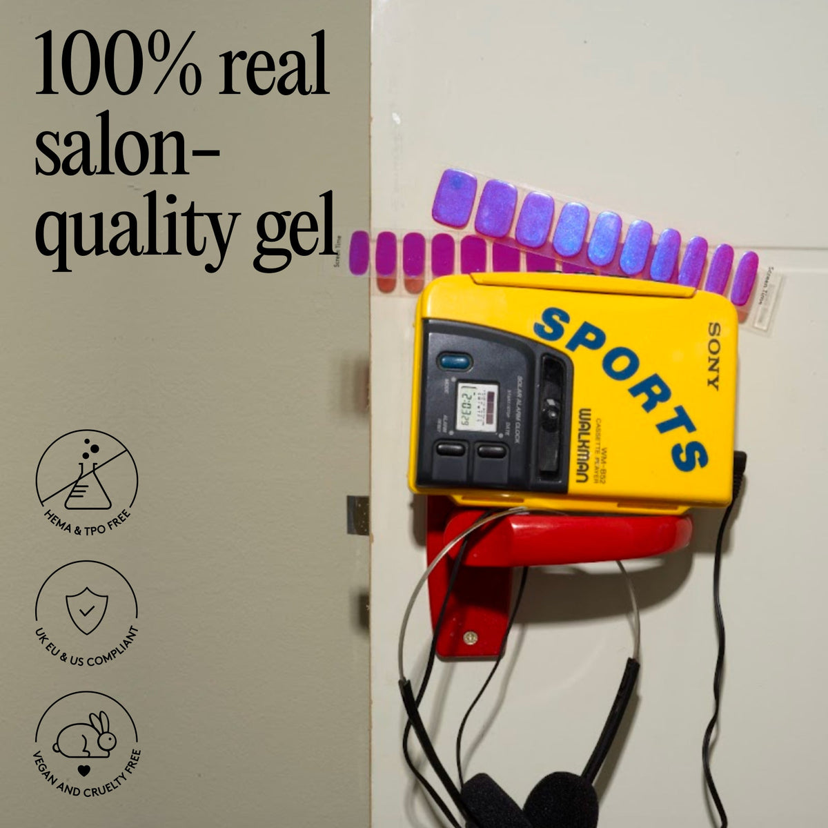 Vernis gel autocollants - Screen Time