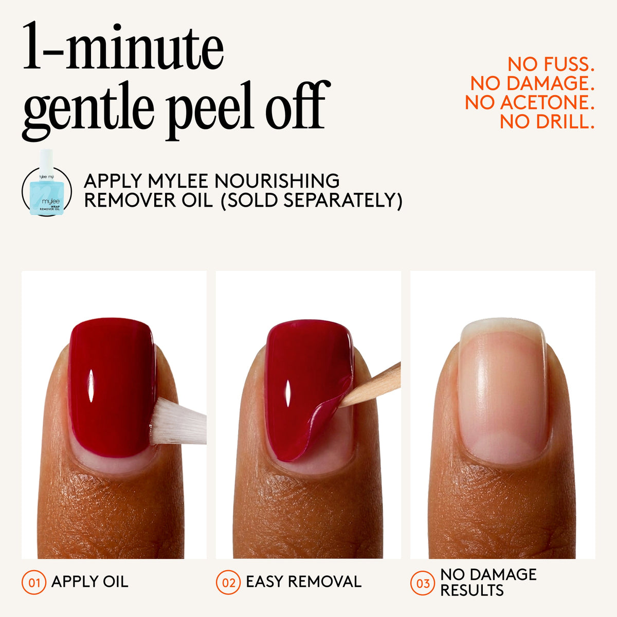Vernis gel autocollants Mylee - First Snow