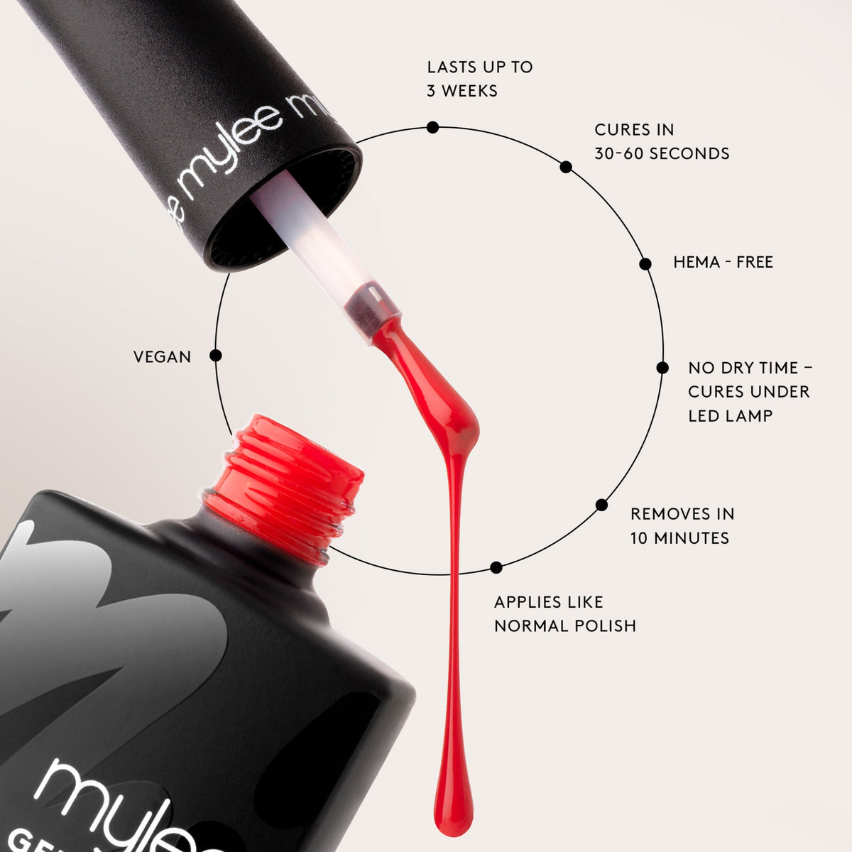 Vernis semi-permanent Mylee - Lecture Notes