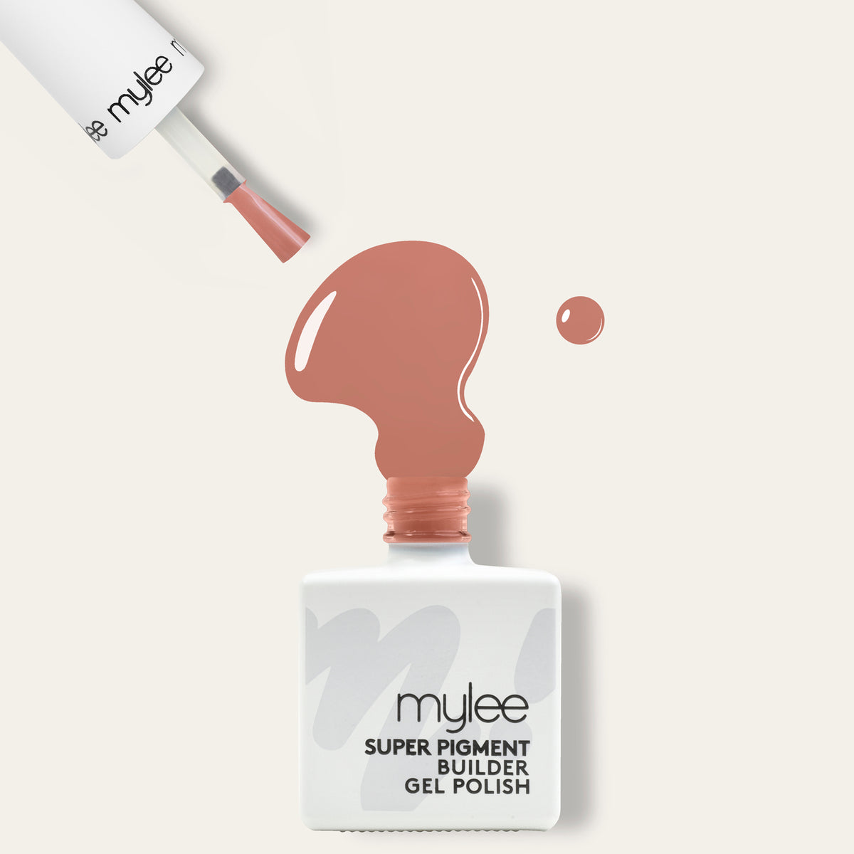 Mylee Soft Coral Super Pigment Builder Gel - 13ml