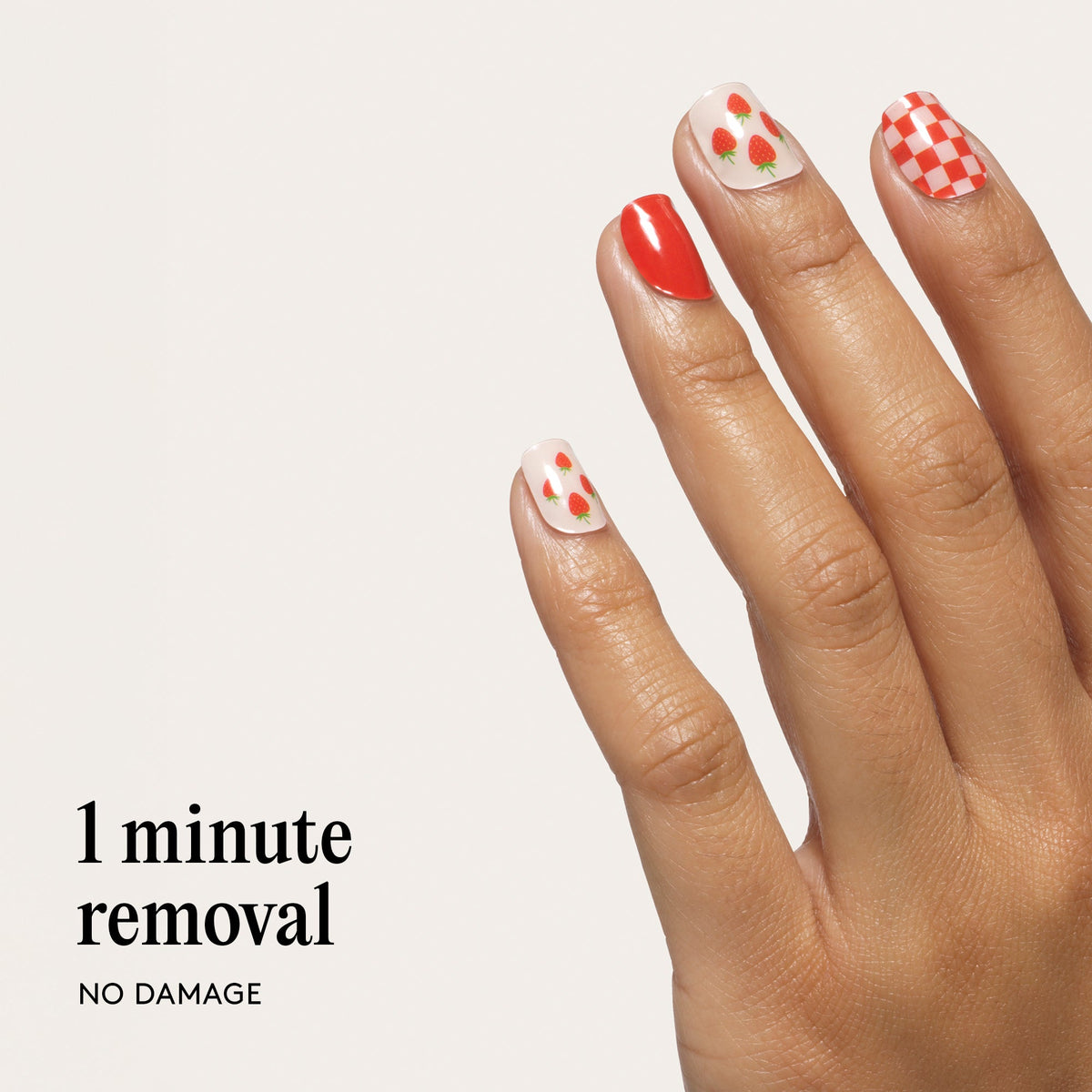 Vernis Gel Autocollants Mylee - Berries & Cream