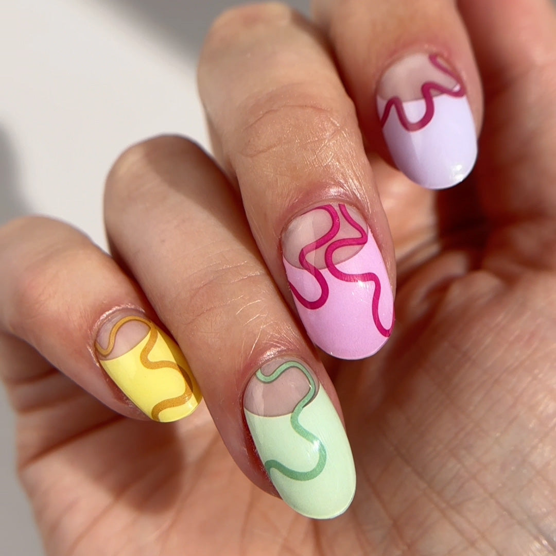 Mylee Gel Nail Wraps - Bloom Boom