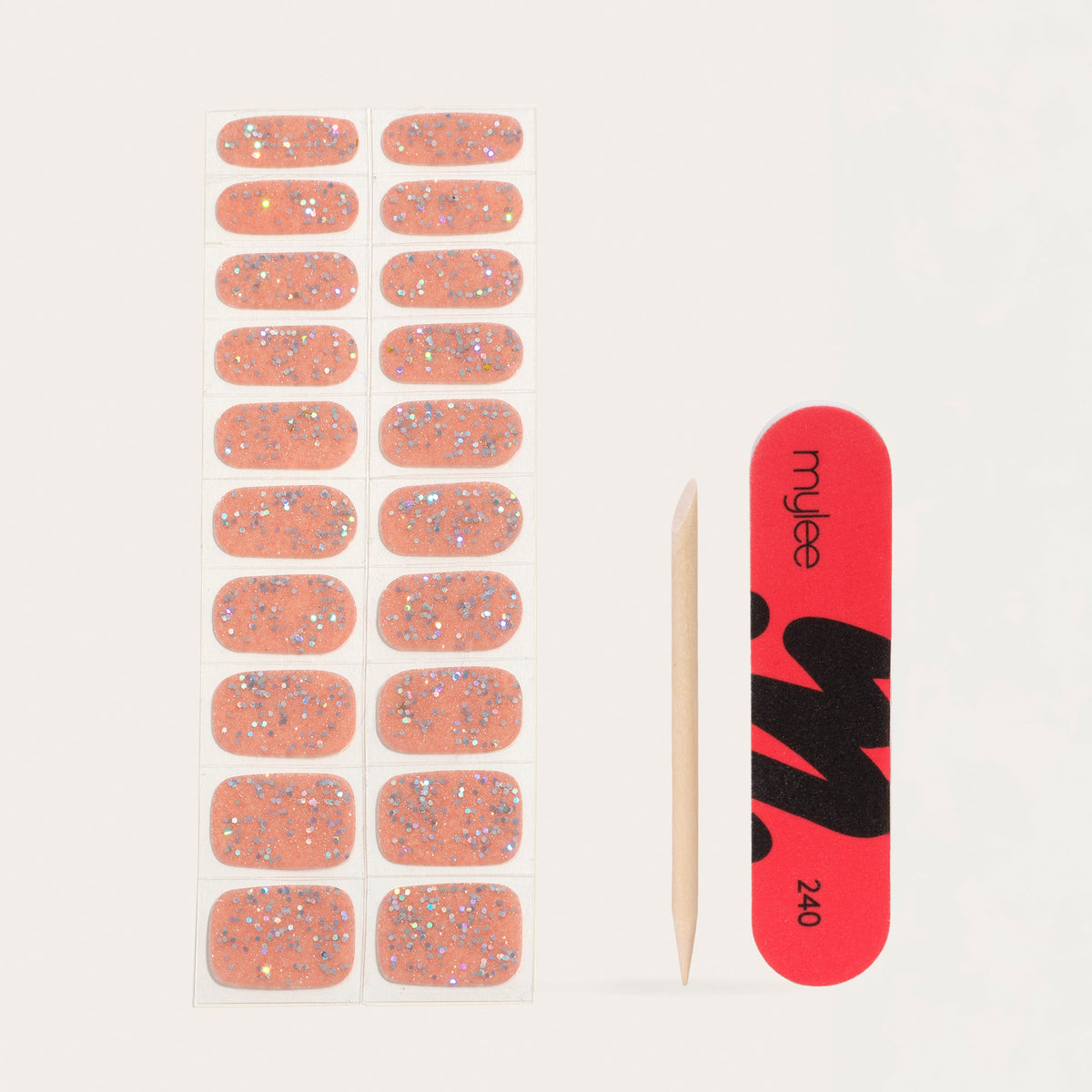 Mylee Candy Floss Gel Nail Wraps