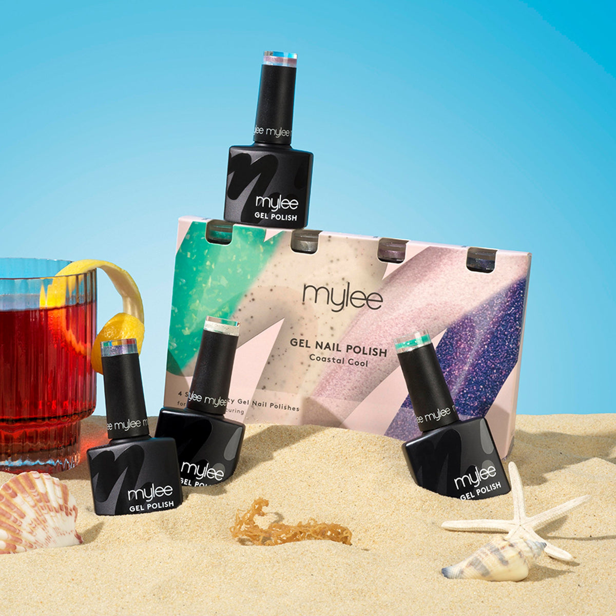 Vernis semi-permanents Mylee - Quatuor / Coastal Cool