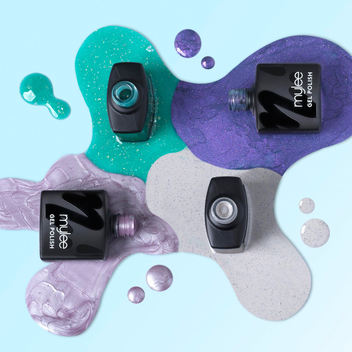 Vernis semi-permanents Mylee - Quatuor / Coastal Cool