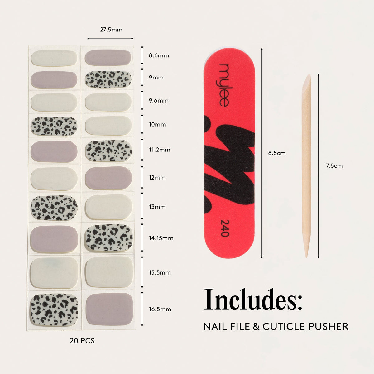 Vernis Gel Autocollants Mylee - Cruella