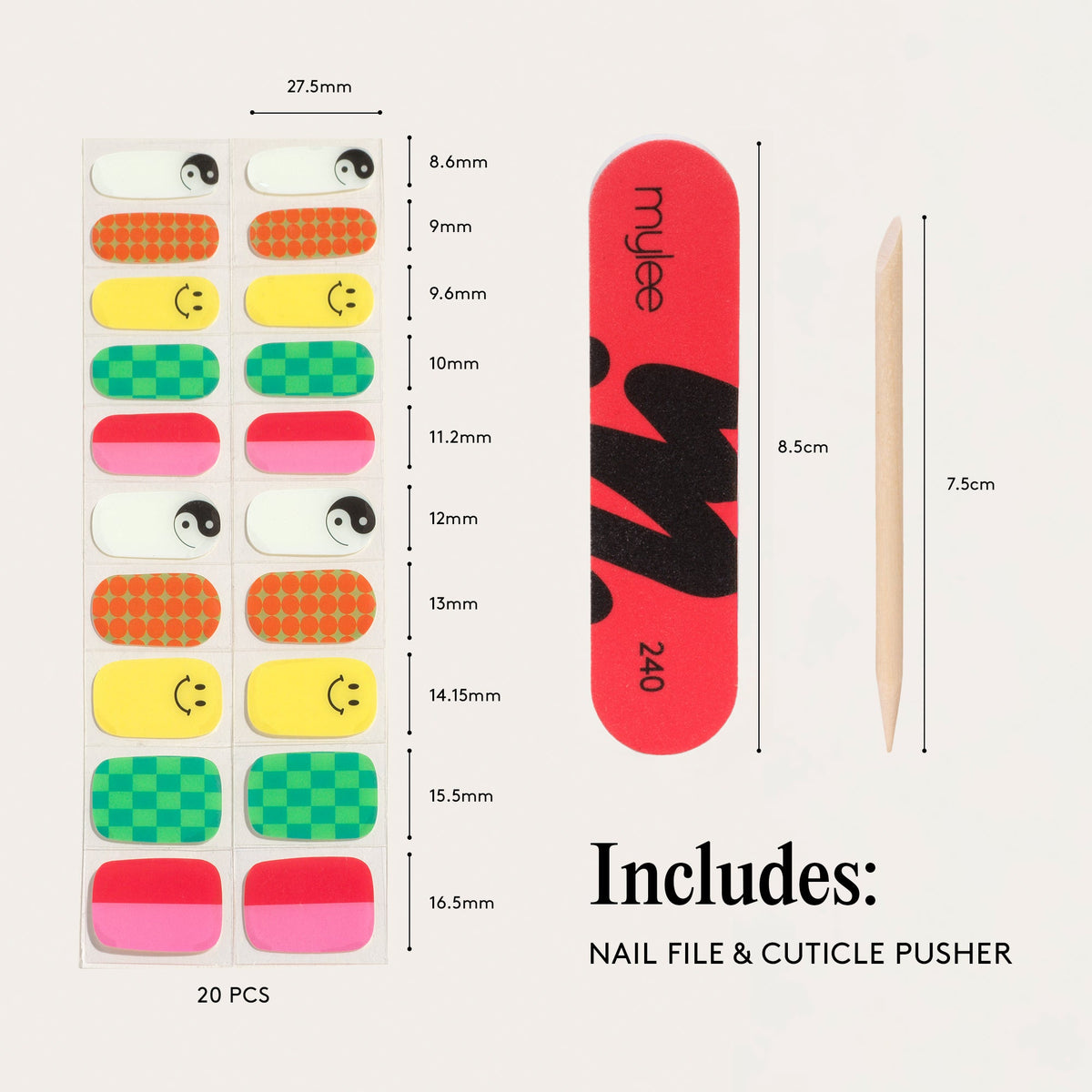 Vernis Gel Autocollants Mylee - Free Spirit