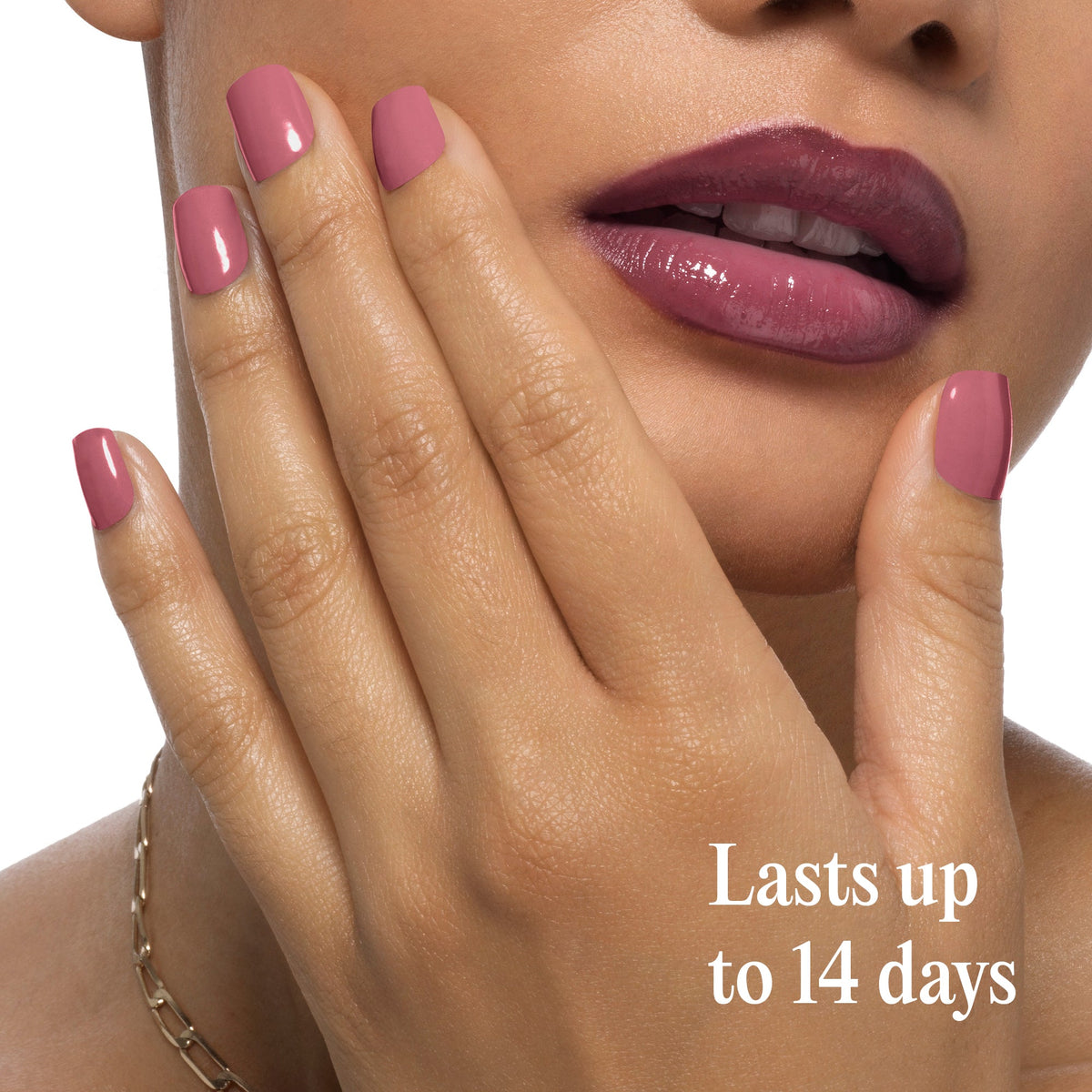 Mylee Gel Nail Wraps - Vintage Rose
