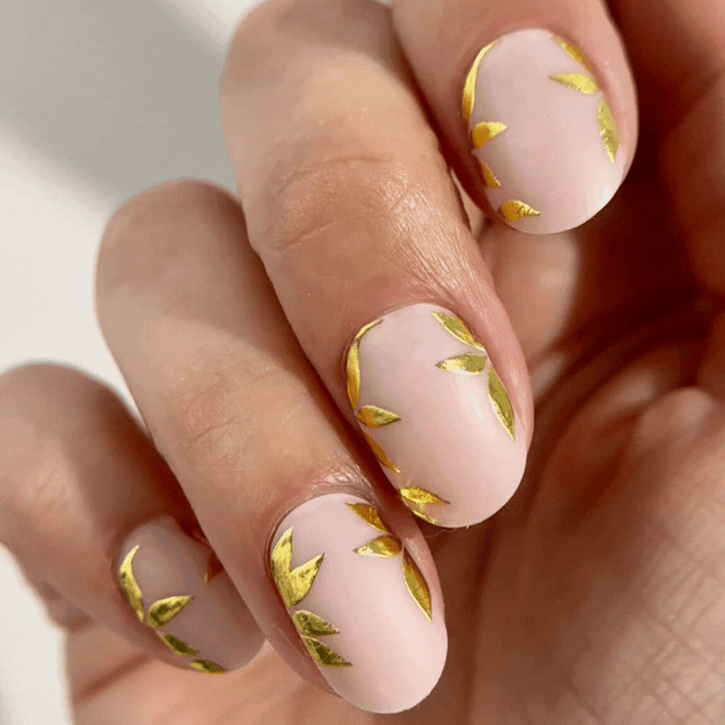 Mylee Gel Nail Wraps - Golden Era