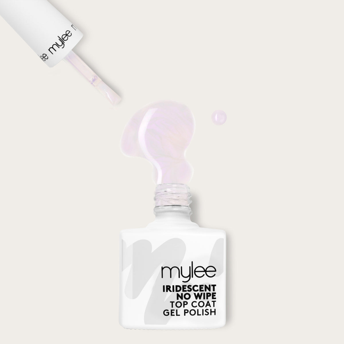 Mylee Iridescent No Wipe Top Coat Gel Polish 15ml