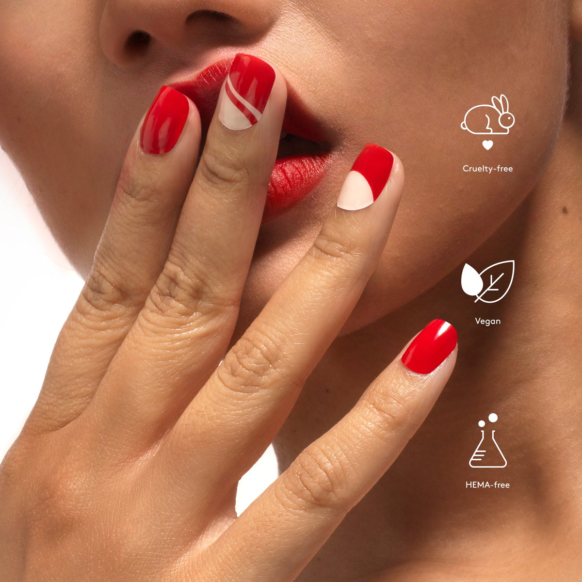 Vernis Gel Autocollants Mylee - Lady In Red
