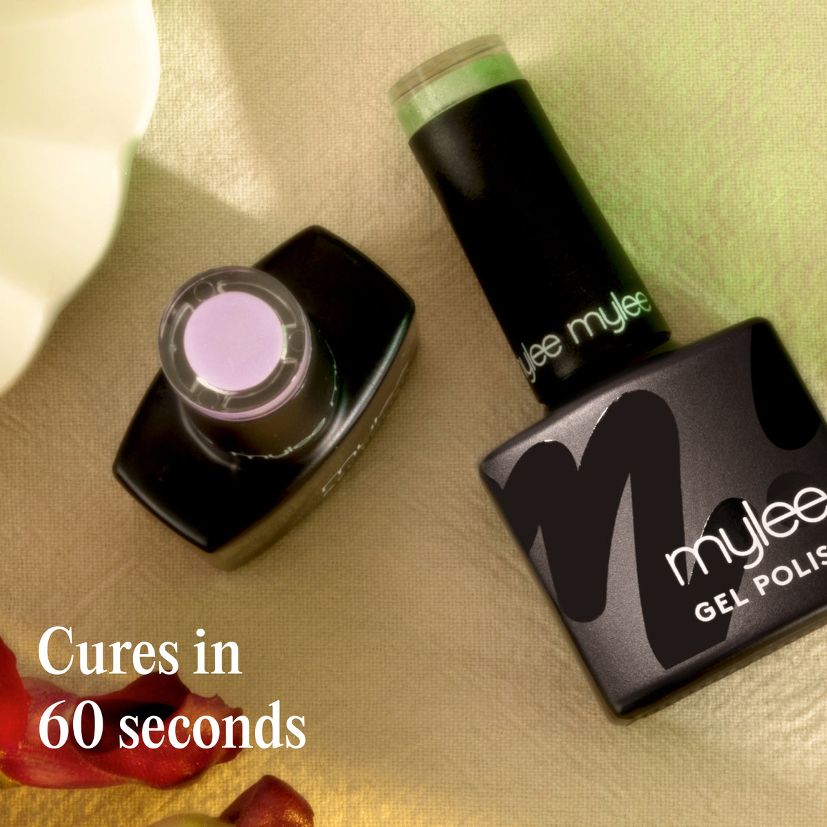 Vernis semi-permanent Mylee - Duo / Crème de Mint & Violet