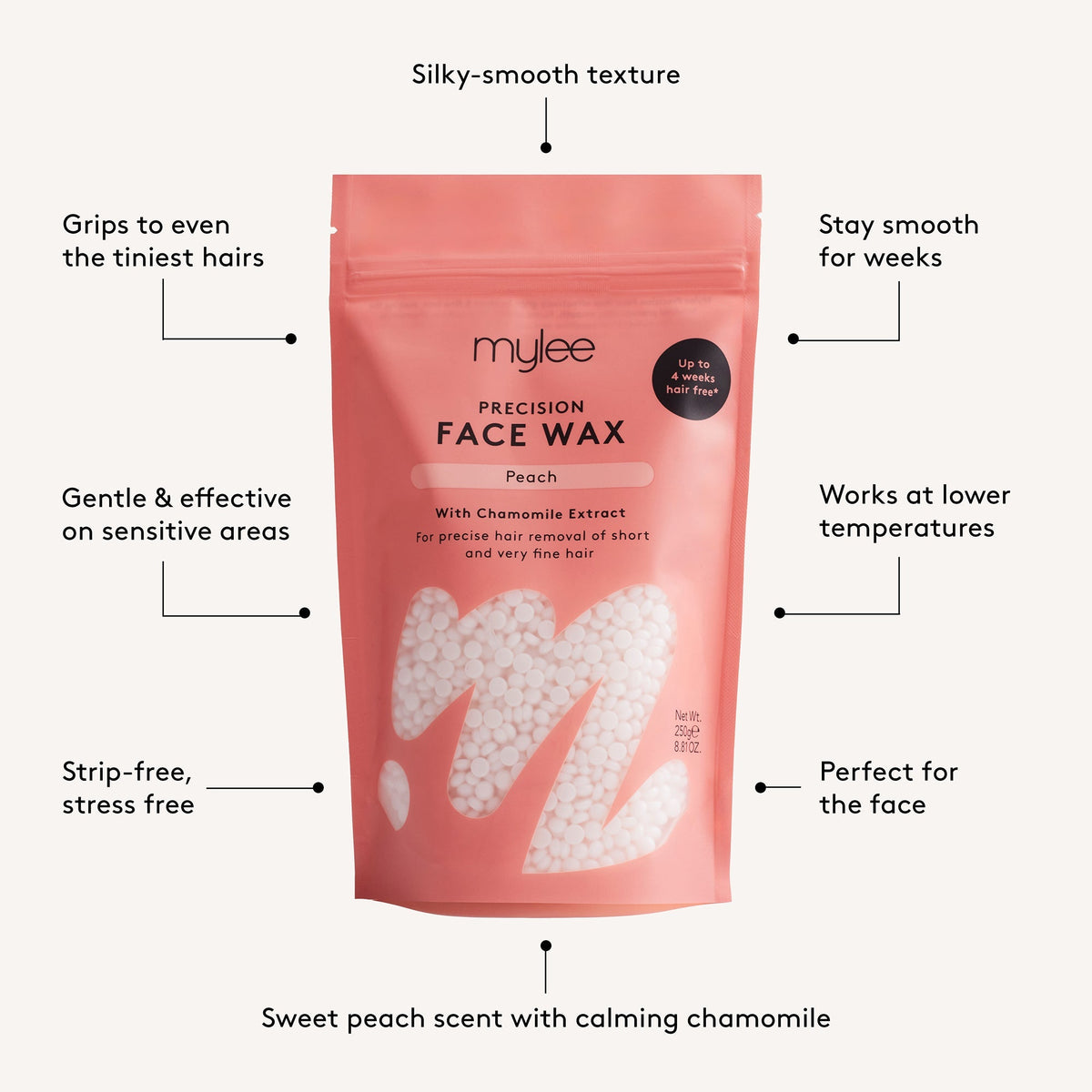 Cire de précision pour le visage Mylee - 250 g