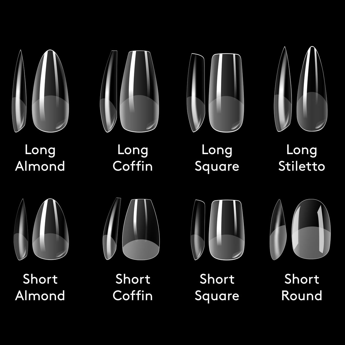 Capsules Gel Souple Fix 'N' Flash Mylee - Court Coffin/Ballerine