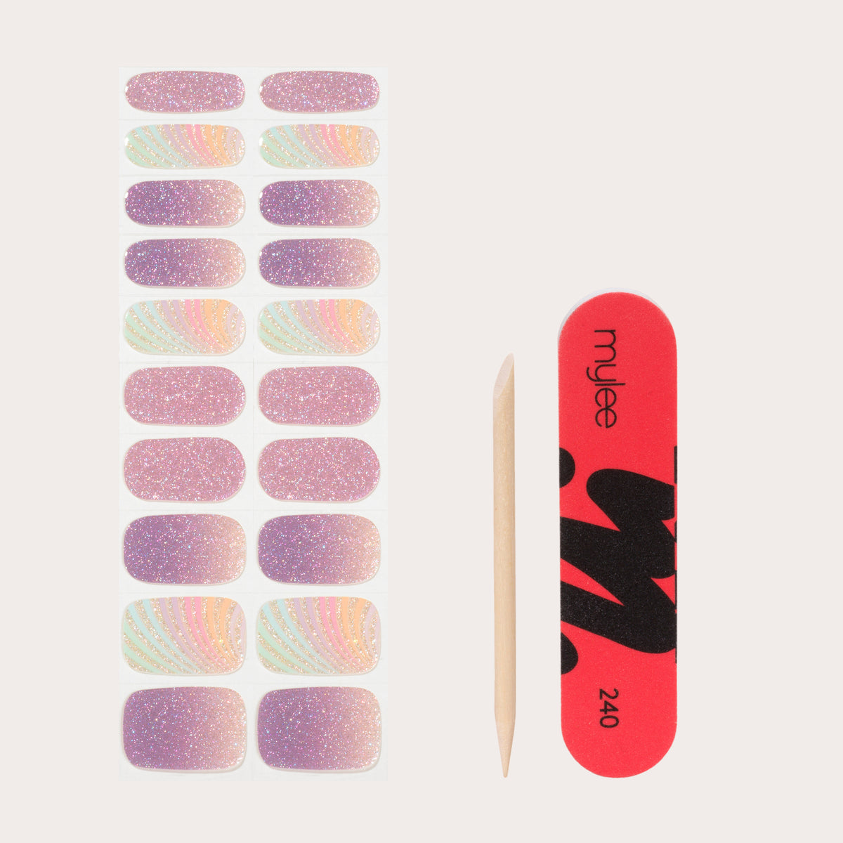 Mylee Gel Nail Wraps - Dusk 'Til Dawn