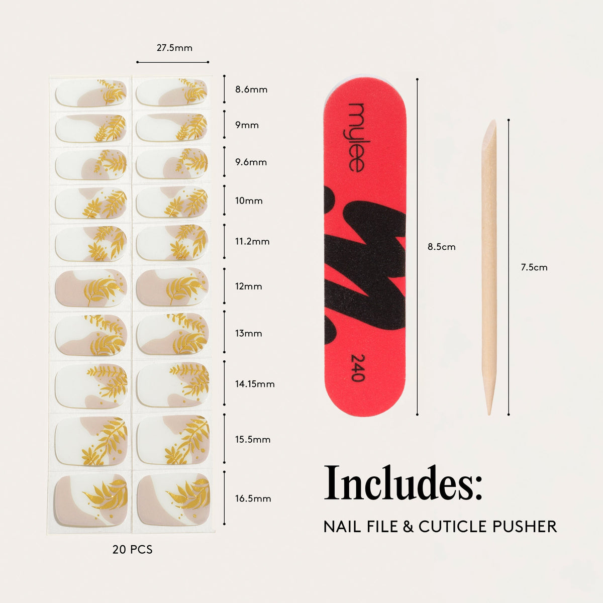 Vernis Gel Autocollants Mylee - Nature Time