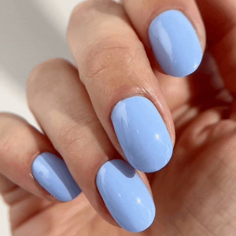 Mylee Gel Nail Wraps - Once In A Blue Moon