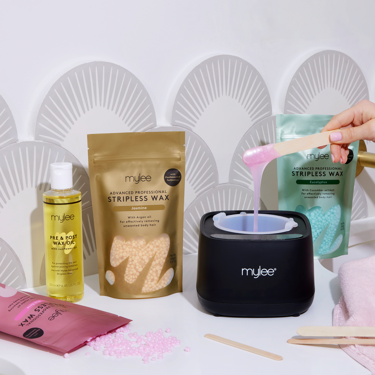Kit d'épilation sans bandes professionnel avancé Mylee
