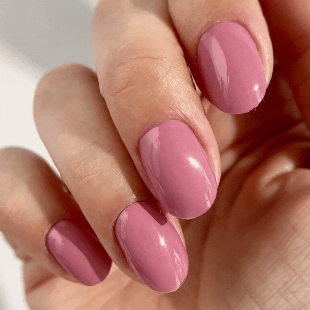 Mylee Gel Nail Wraps - Vintage Rose