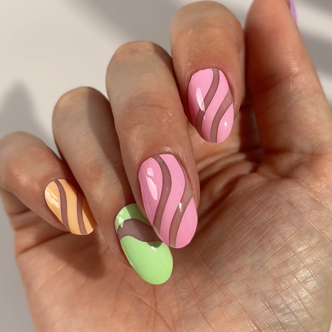 Mylee Gel Nail Wraps - Love-Love