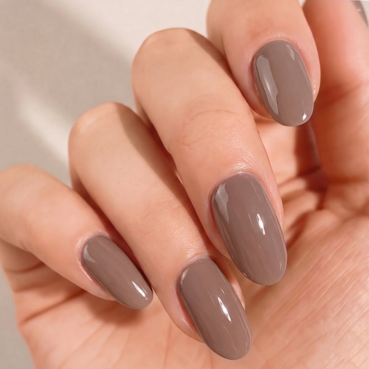 Mylee Gel Nail Wraps - Taupe Of Mind