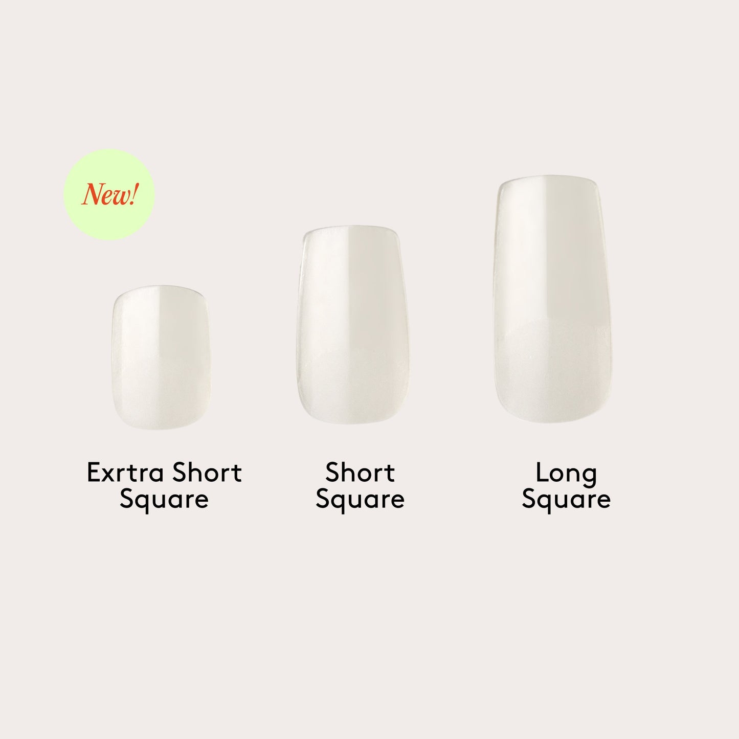 Mylee Fix 'N' Flash Tips - Extra Short Square