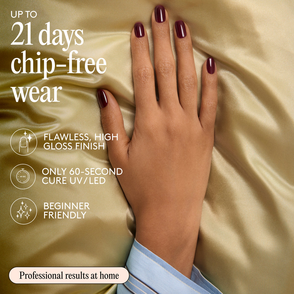 Vernis semi-permanent Mylee - Cherry Noir
