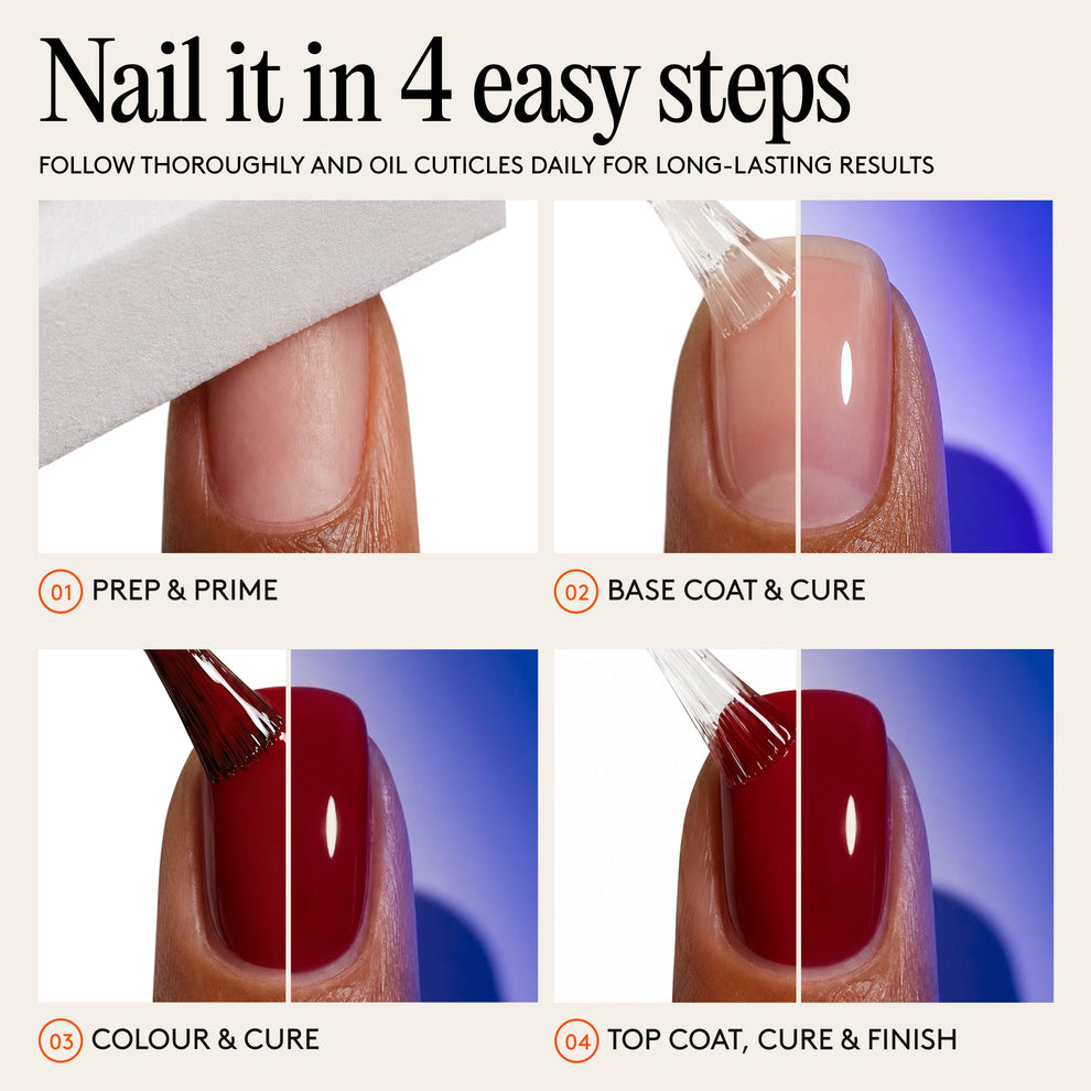 Vernis semi-permanent Mylee - Cherry Noir