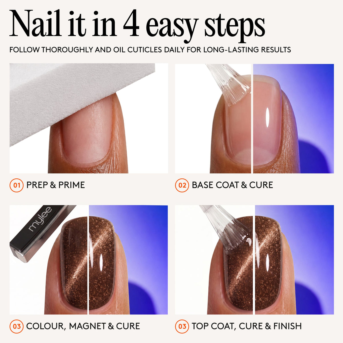 Mylee Gel Polish Quad - Day In, Day Out