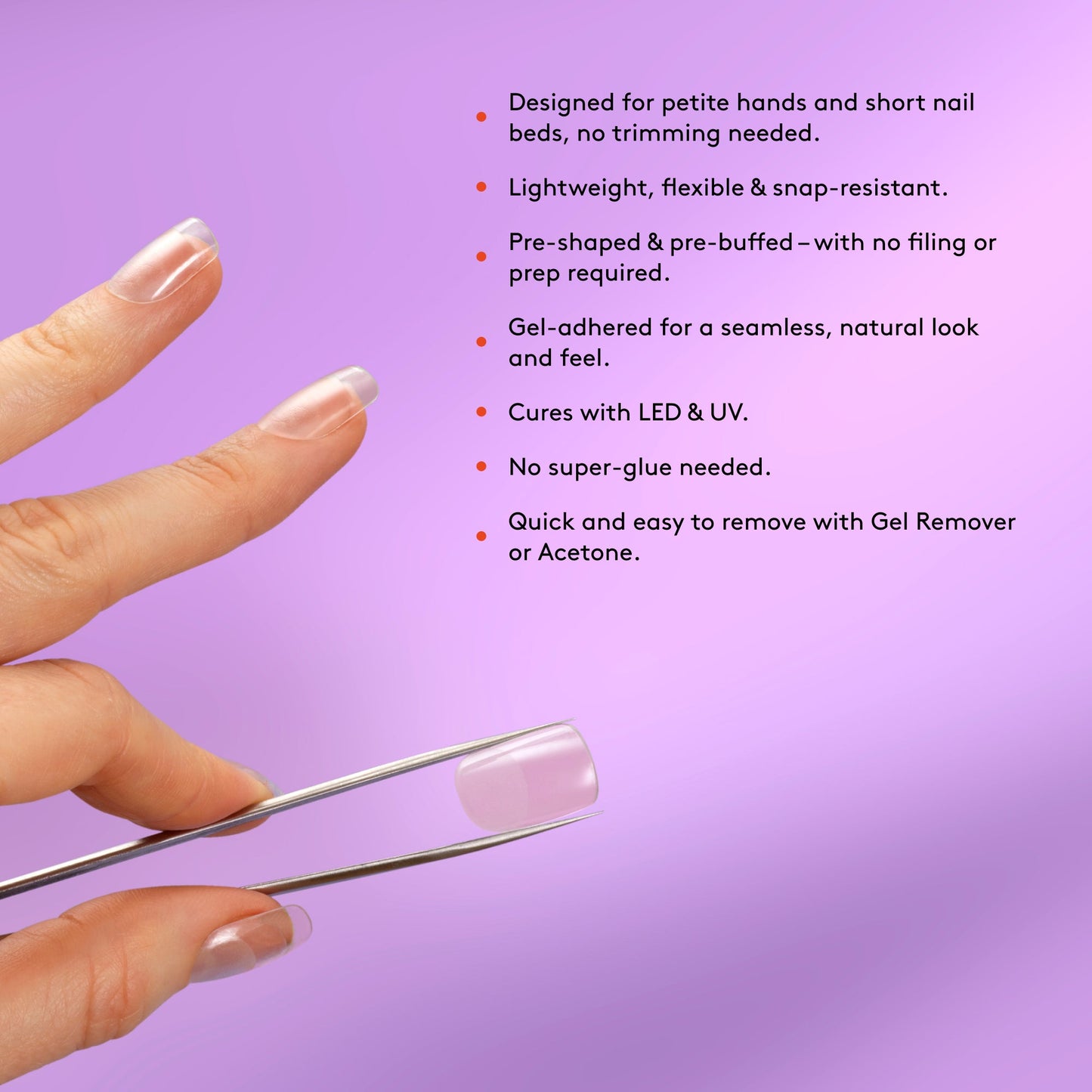 Mylee Fix 'N' Flash Tips - Extra Short Square