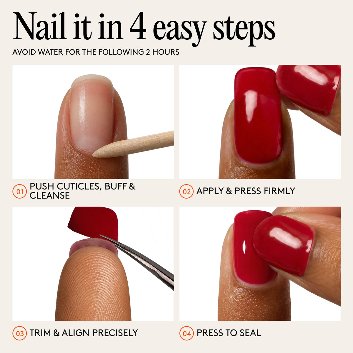 Vernis gel autocollants Mylee - First Snow