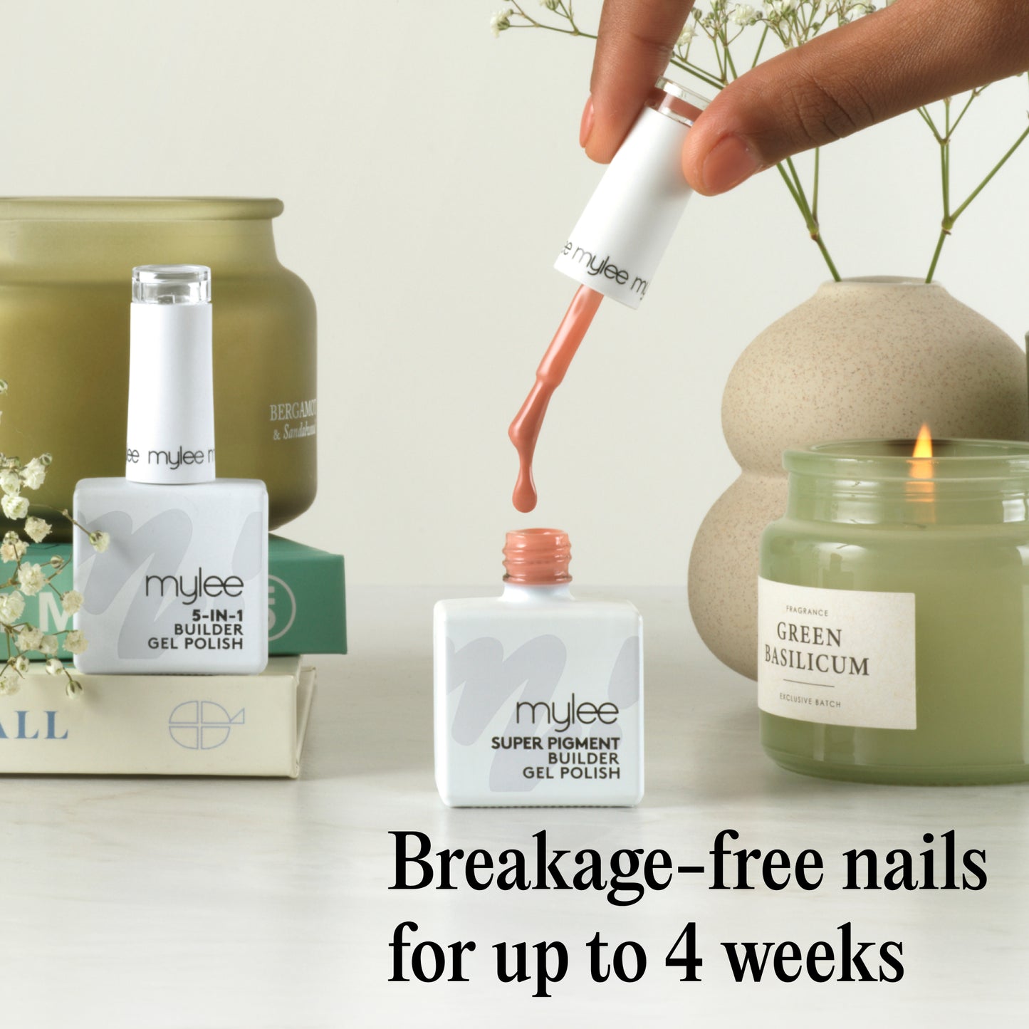 Gel de construction couleur intense Mylee - Soft Coral