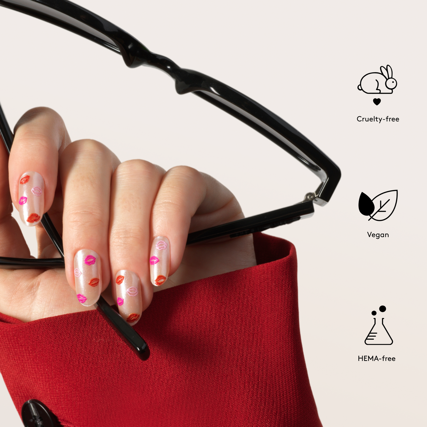 Vernis Gel Autocollants Mylee - Pucker Up