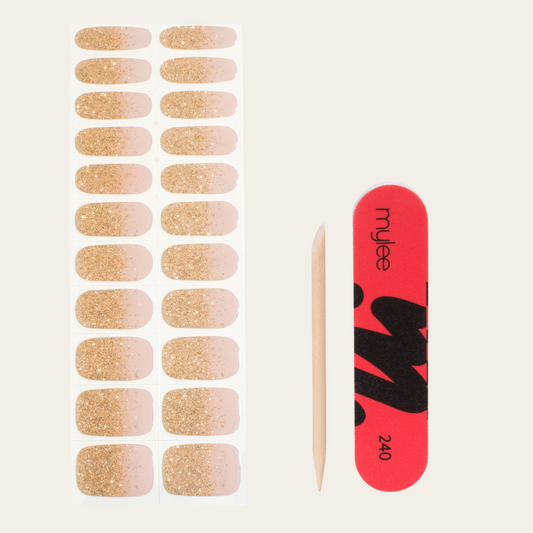 Mylee Gel Wraps Pink Champers