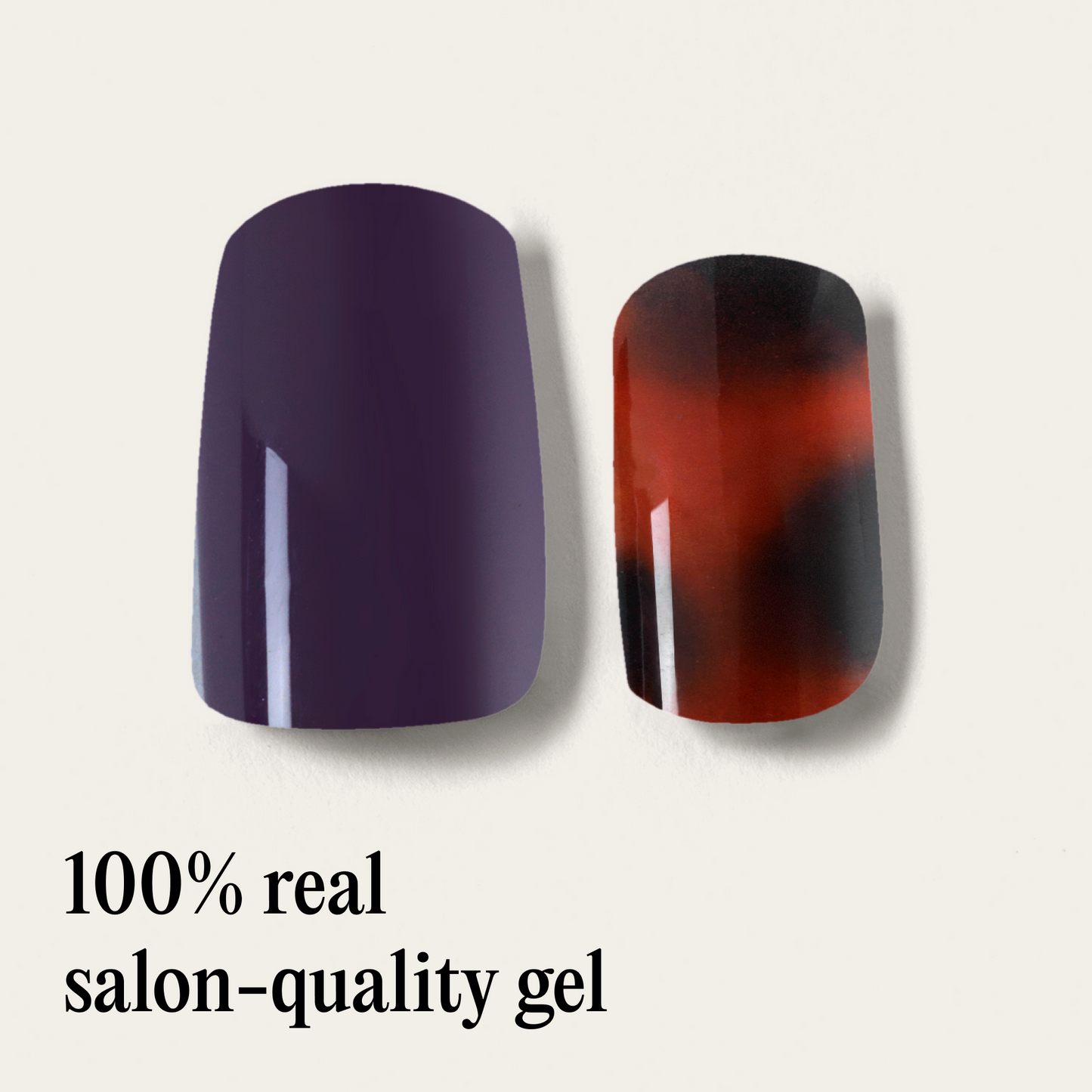 Mylee Mulberry Clash Gel Nail Wraps