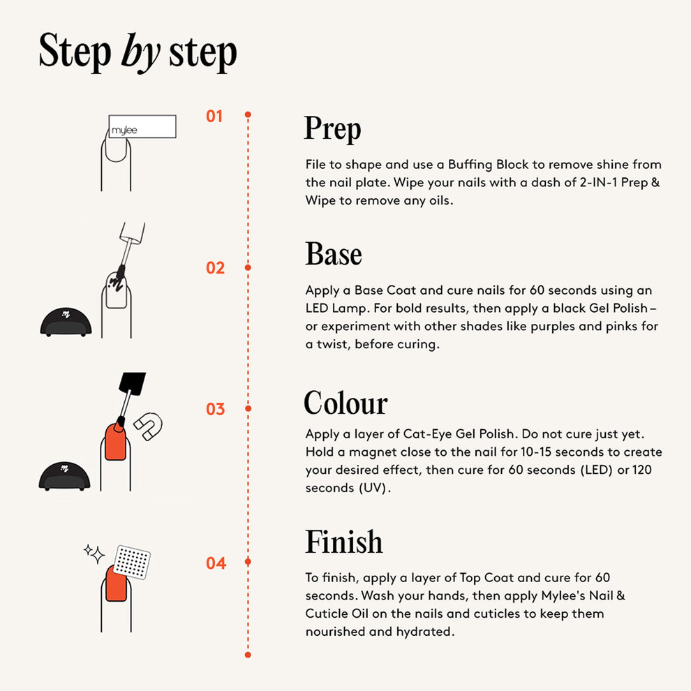 Mylee Cat Eye Gel Polish - Secret Society