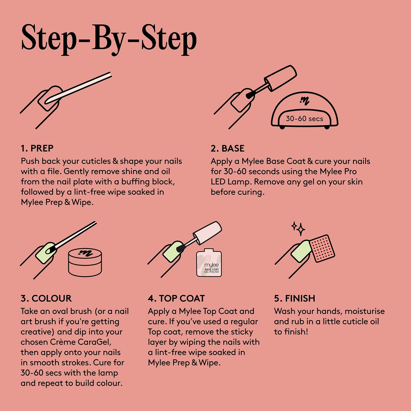 Mylee Break The Ice Crème CaraGel Solid Gel Polish - 5g