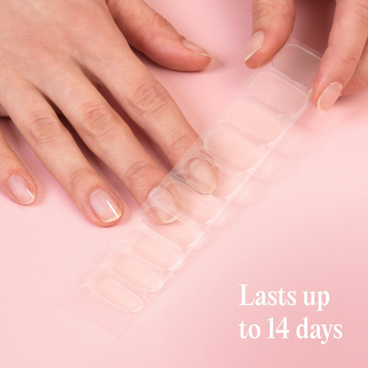 Mylee Gel Nail Wraps - Clear As Day