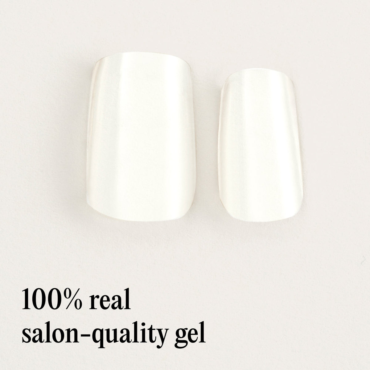Mylee Gel Nail Wraps - Clear As Day