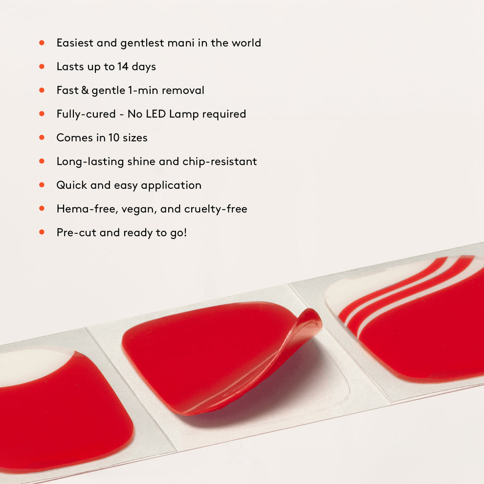 Mylee Once In A Blue Moon Gel Nail Wraps