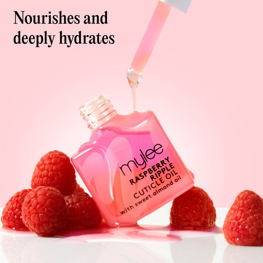 Huile Cuticules Raspberry Ripple Mylee 