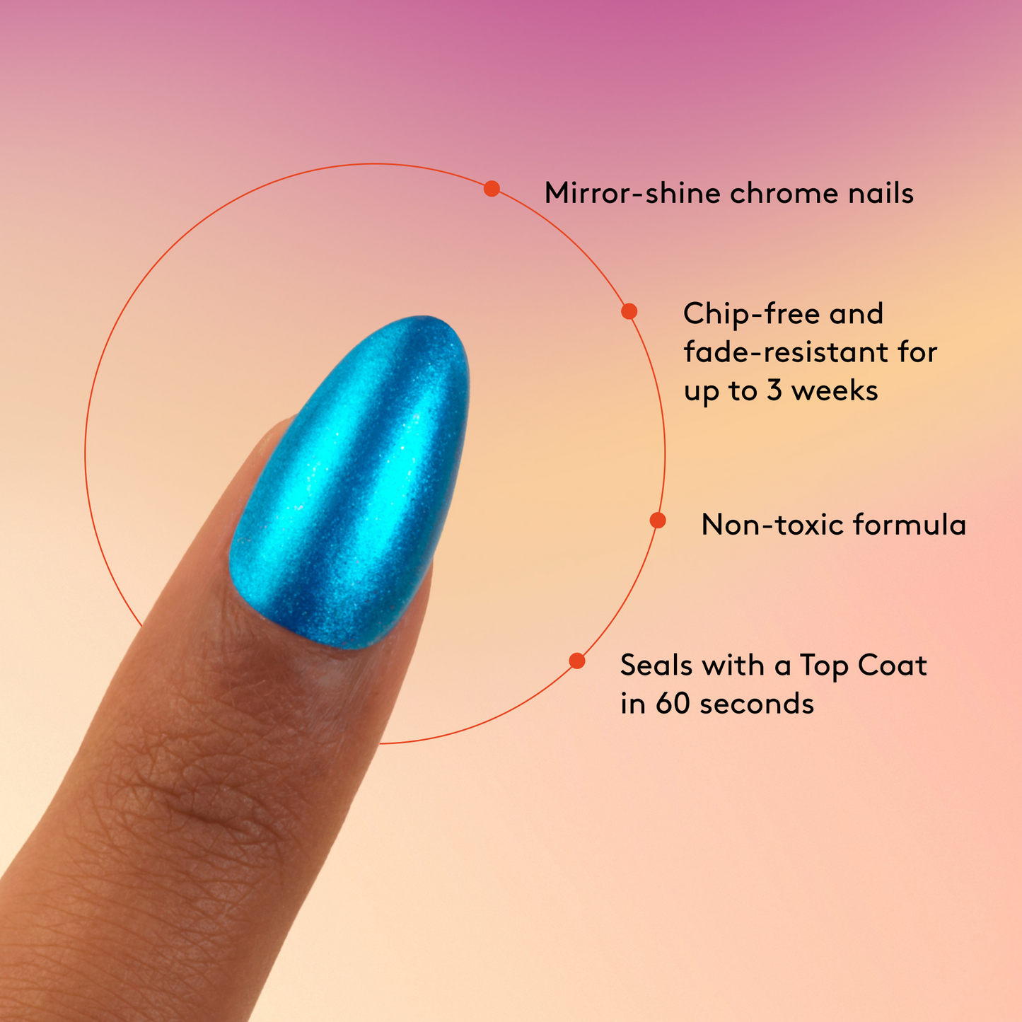 Mylee Pressed Chrome Camden Palette