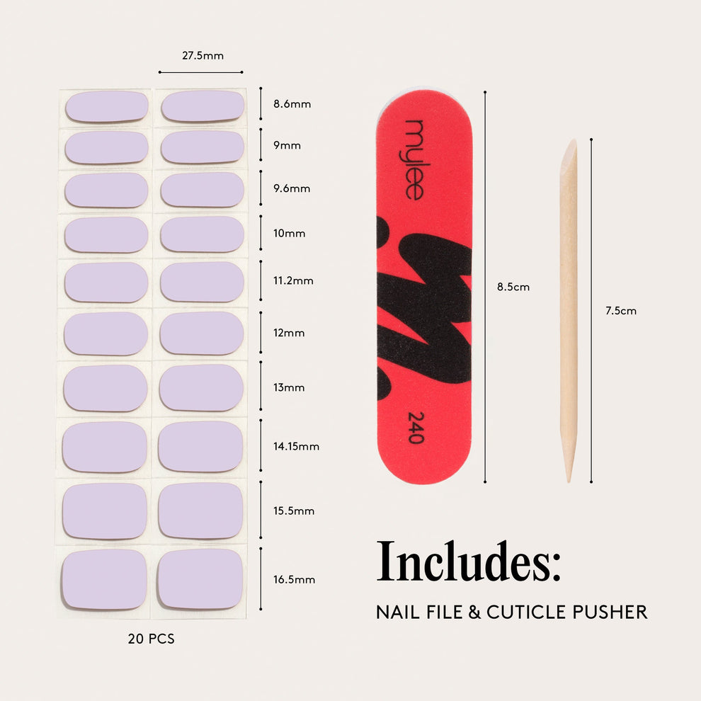 Mylee Quite Delightful Gel Nail Wraps