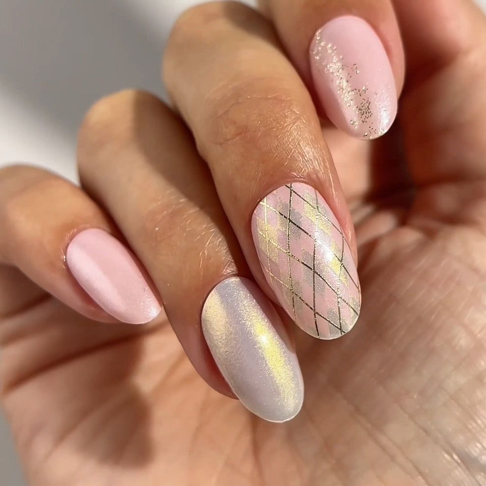 Mylee Gel Nail Wraps - Fetch